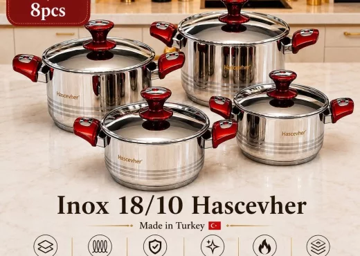 Batterie de Cuisine 8 pièces