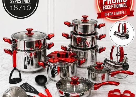 Batterie de cuisine 29pcd