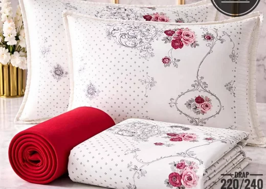 Pack linge de lit 4 pièces – coton