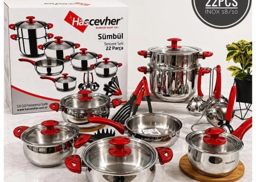 Batterie de cuisine 22 pcs